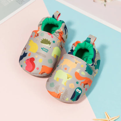 Baby Unisex Cotton Shoes Cute Animal Bee Anti-Slip Soft Bottom Baby Boy Girl Shoes First Walkers Newborn Toddler Crib Shoes 2023