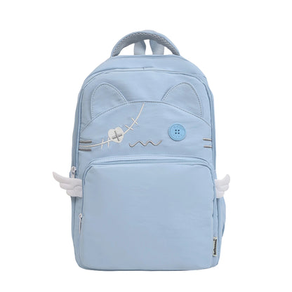 Custom Logo Elementary School Student Backpack with Unique Design, Cute and Quirky Girl Backpack, Lightweight Travel School Bag for Children, Personalized DIY for Girls