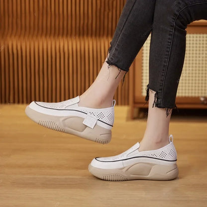 New Women's Shoes Lightweight Women Vulcanized Shoes Breathable Shoes Female Sneakers Casual  Slip-on Soft Bottom Tenis De Mujer