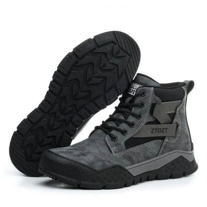 Thick-soled fashion breathable non-slip non-tired feet work shoes Safety protective shoes anti-smash anti-stabbing safety shoes
