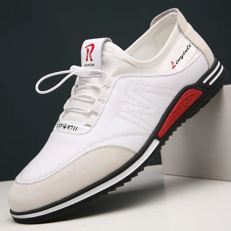 Men Shoes fashion Genuine Leather Loafers Breathable Autumn comfortable Casual Shoes Outdoor Men Sneakers shoes tenis masculino