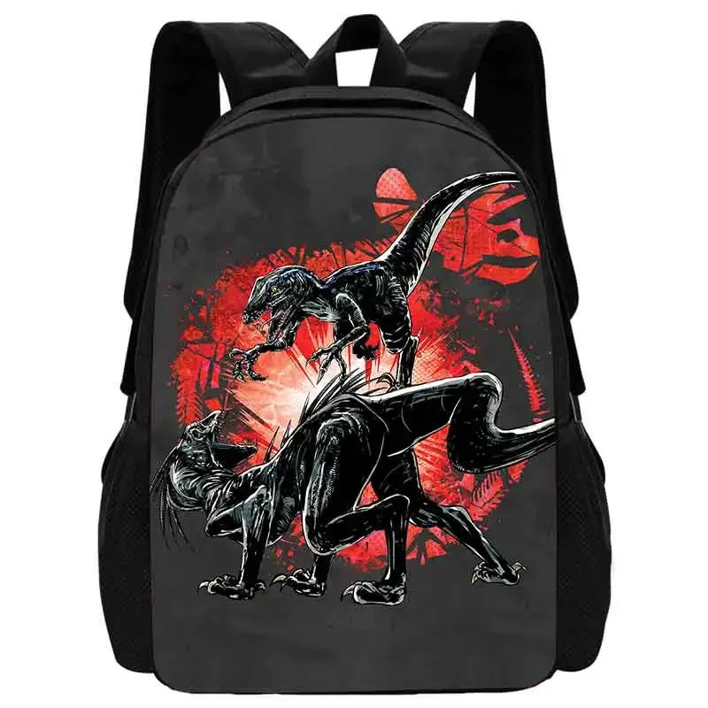 Mochila Escolar de Dinossauro para Crianças, Mochilas Escolares para Rapazes, Leve, com Estampas de Animais de Desenhos Animados, Mochila Infantil Durável