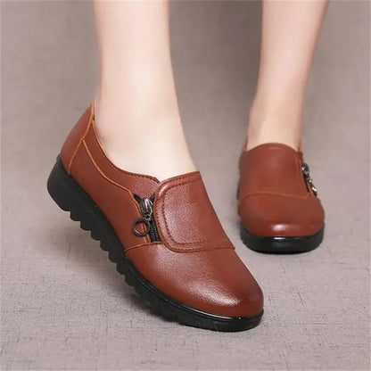 BEYARNE sapatilhas femininas nova coleção, sapatilhas rasas da moda, sapatos de couro genuíno, mocassins femininos, sapatos slip-on sapatos femininos