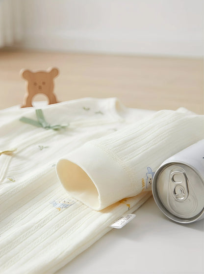 0-6M Infant Baby Jumpsuit Sleepwear Cotton Soft Breathable Newborn Romper Star Moon Print Unisex Baby Pajamas Playsuits
