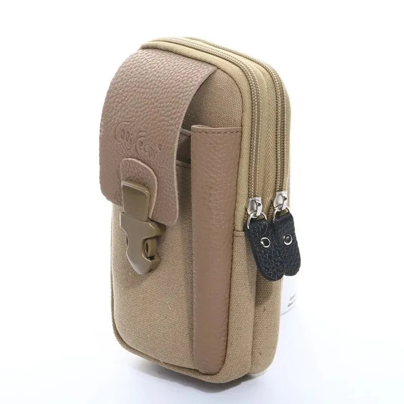 Outdoor Men Waist Pack Bum Bag Pouch Waterproof Tactical Military Sport Hunting Belt Molle Nylon Mobile Phone Bags Travel Tools