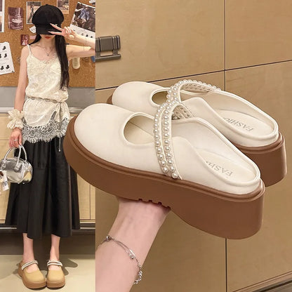 New Summer Sandals Slippers For Women, Fashion Casual All Match Soft Sole Comfortable Female Footwear Daily Outdoor Wear
