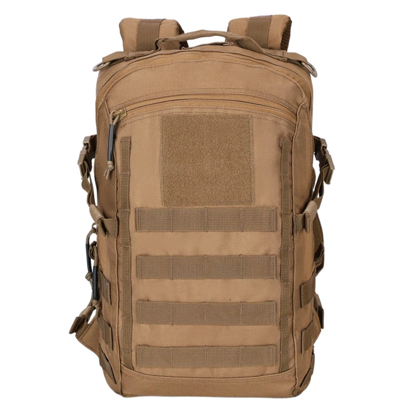 LQARMY Pequena Mochila Tática de Viagem Impermeável para Exterior, Saco de Desporto e Campismo com Sistema Molle para Trekking, Pesca e Caça