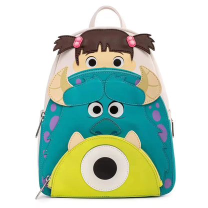 Mochila Infantil Stitch Baby Yoda Bolsas Femininas Toy Story 3 Alien Sally Mochila Monstrinhos SA Boo Mini Mochila Bolsa de Mão para Meninas