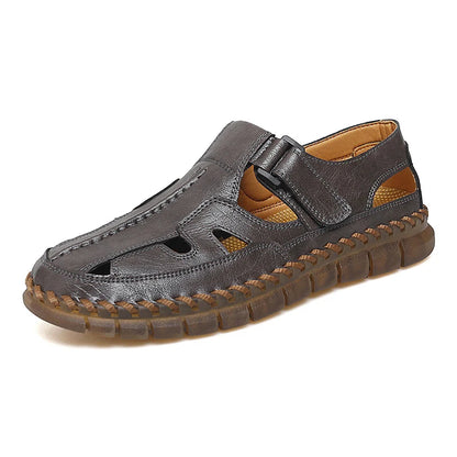 Handmade Men's Shoes Outdoor Shoe Men Casual Men Shoes Breathable Suede Leather Shoe Anti-Skid Walking Shoe Hot Sale Footwear