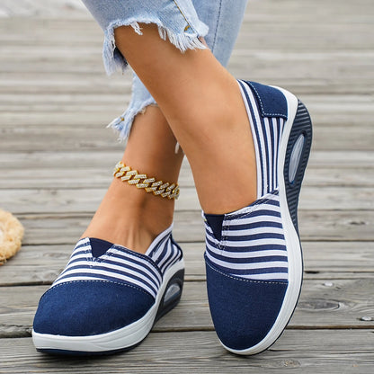 Shoes for Women Summer Casual Flats Ladies Fashion Leather Soft Sole Non-Slip Feminino Round Head Sports Shoes