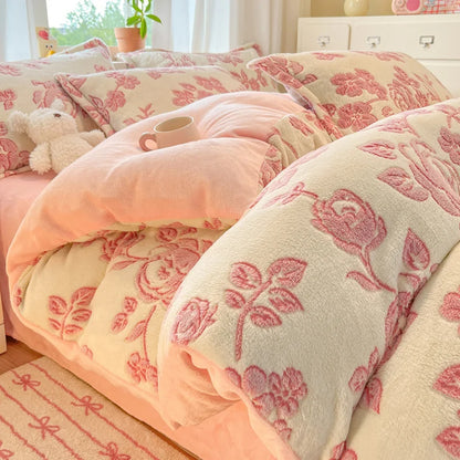 Ultra-Soft Flannel Duvet Cover 1Pc- Single Piece, Warm for Winter Nights, Plush Bedding for Bedroom, Easy Care, No Pillowcase