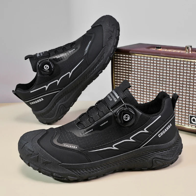 2025 new men's shoes work sports shoes fashionable casual shoes comfortable multi-functional low top shoes outdoor hiking shoes