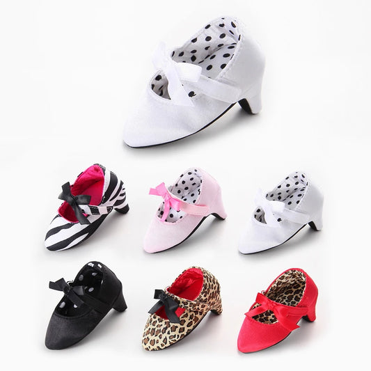 New spring And Autumn Baby Girls Non-slip Toddler Shoes Baby Girls Beautiful Bow High Heels Baby Girls High Heels Toddler Shoes