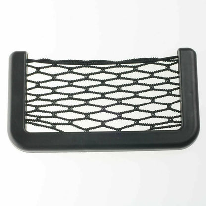 3PCS Car Storage Net Bags Mesh Pockets Universal Car Seat Side Back Storage Net Bag Phone Holder Pocket Organizer