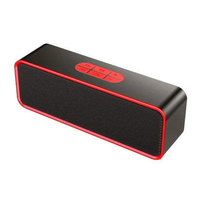 Portable Bluetooth Speaker Wireless Dual Horn Speakers Stereo Loudspeaker with FM Mode Hifi Sound IPX5 Waterproof Outdoor