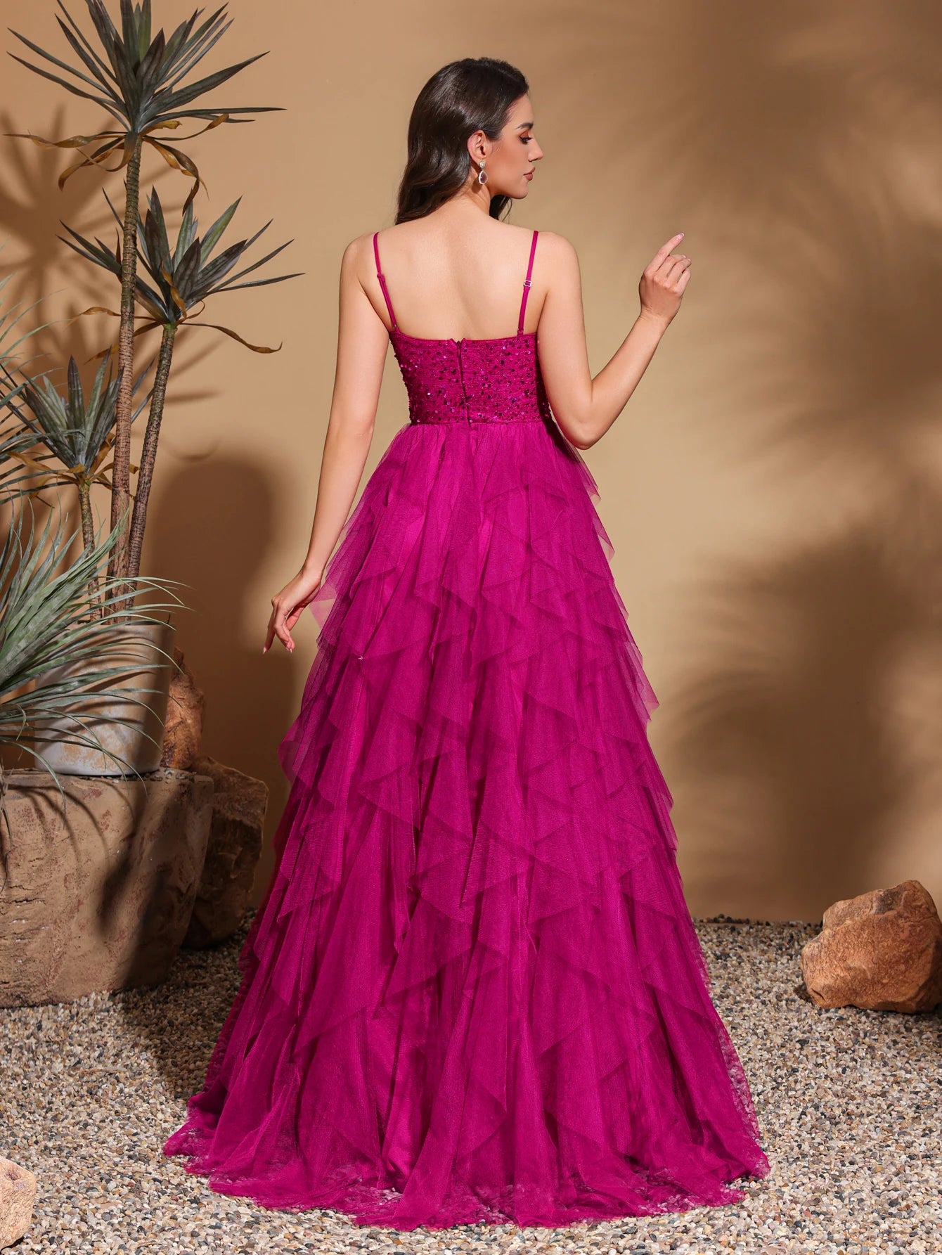 Vestido comprido de senhora Rose Red Vestidos de noite familiares vestidos de festa trajes de festival roupa de formatura roupa de encontro de férias