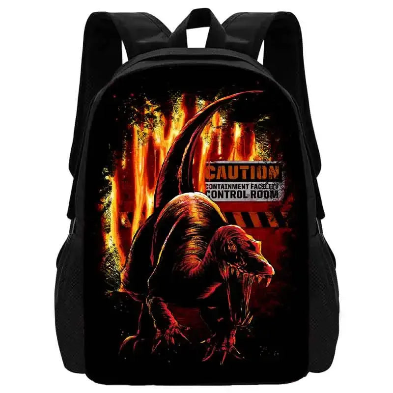 Mochila Escolar de Dinossauro para Crianças, Mochilas Escolares para Rapazes, Leve, com Estampas de Animais de Desenhos Animados, Mochila Infantil Durável