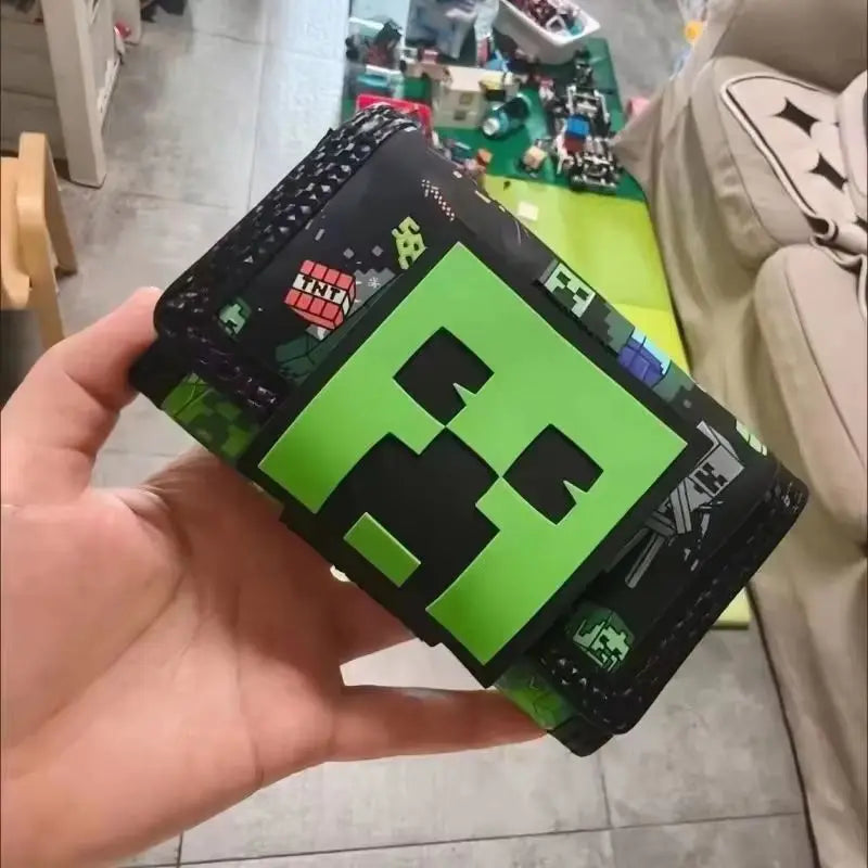 Mochila Escolar Ergonómica Smiggl Minecra Leve Grande Capacidade Respirável de Descompressão para Estudantes