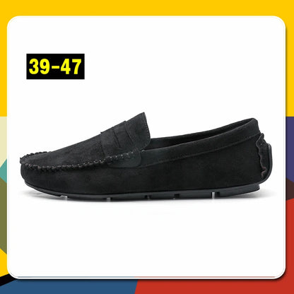 Hot Selling Men's Sneaker 47 Slip On Flat Shoes Fashionable and Casual Men's Shoes Outdoor Soft and Comfortable Driving Footwear