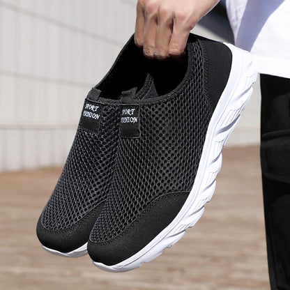 YRZL Sapatilhas de Corrida Novas para Homens Calçado Desportivo Respirável Leve Moderno Verão Ténis Respiráveis para Homens Tamanhos Grandes 39-46