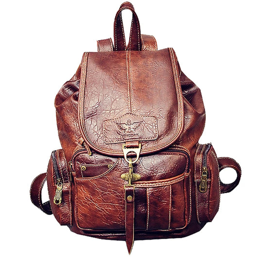 Female Backpack Mochila Feminina Leather Women Mochila Mujer Girls School Backpack Feature Multifunction 2022 Travel Mochila