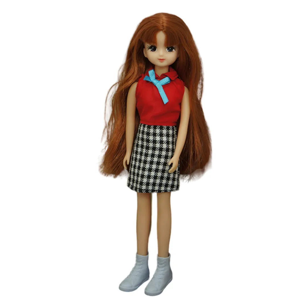 1/6 Doll Dresses For Blythy Jenny Doll Sweetpie Luxury Dress Fashion Doll Clothes For Licca Doll Kids Toy
