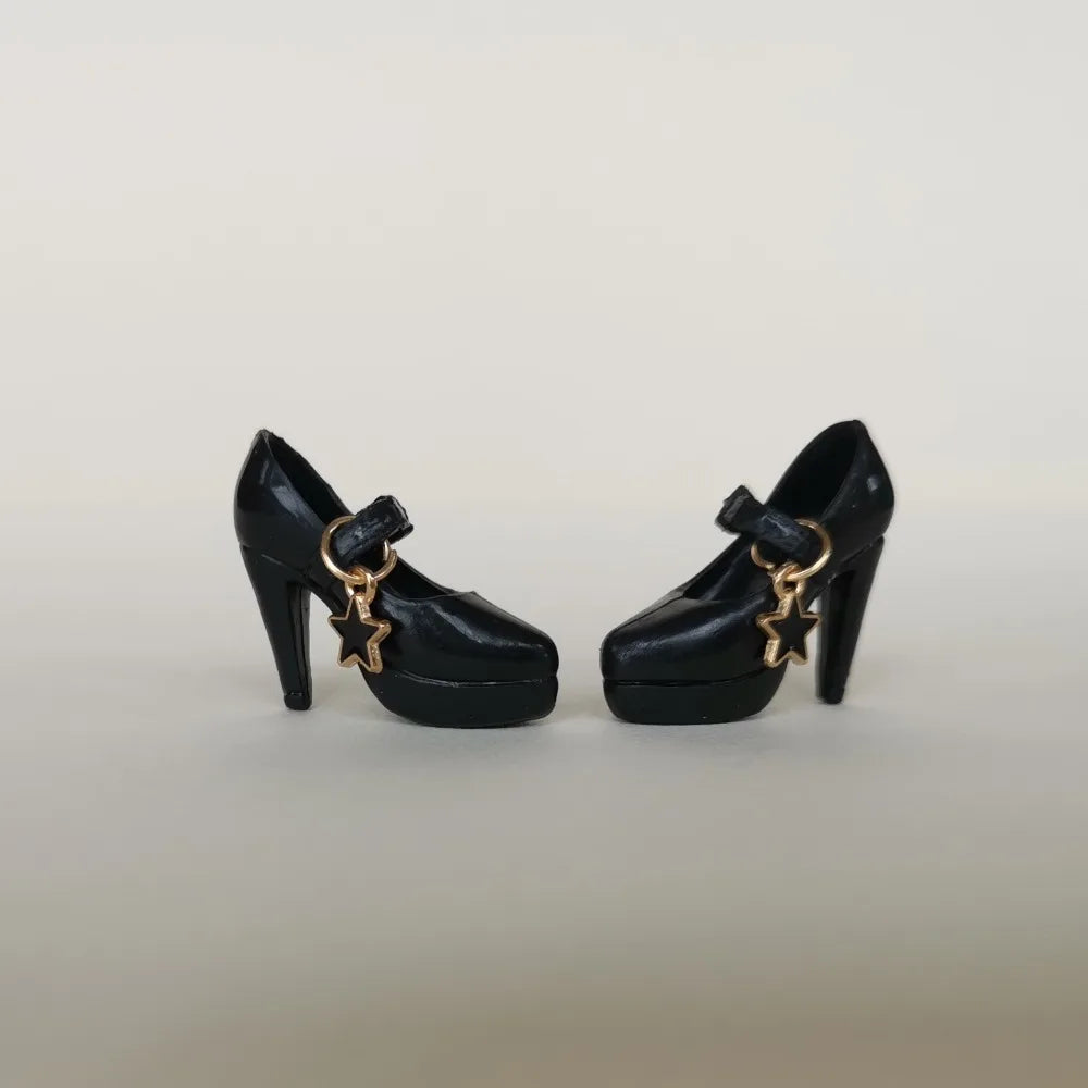 Quality DIY Shoes High Heels Cute Multicolors Casual Sandal Doll Accessories Original Doll Shoes for 1/6 BJD 30cm Dolls