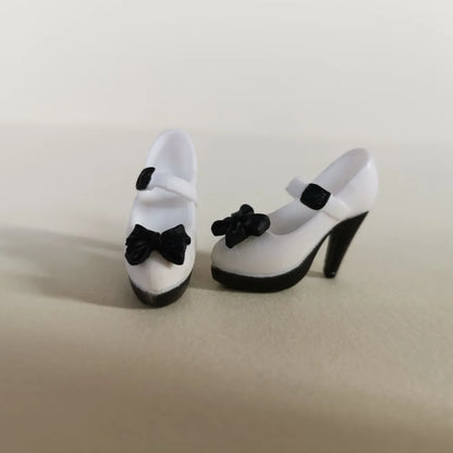 Quality DIY Shoes High Heels Cute Multicolors Casual Sandal Doll Accessories Original Doll Shoes for 1/6 BJD 30cm Dolls