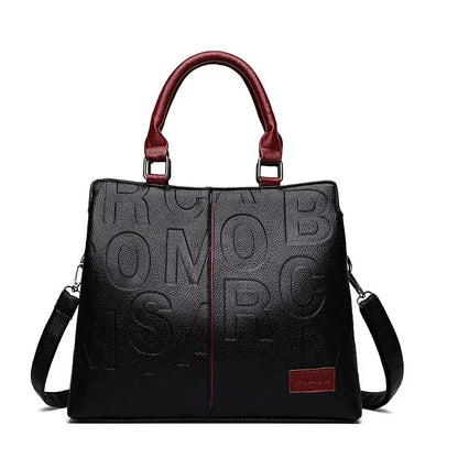 Bolsas de Ombro Transversais Casuais em Couro PU para Mulheres Senhoras Luxo Designer Grande Capacidade Viagem