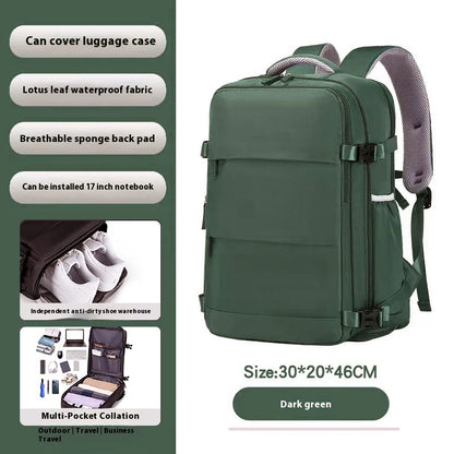 Mochila leve de lazer para casais, mochila de viagem, nova mochila feminina, mochila escolar para estudantes, bagagem de