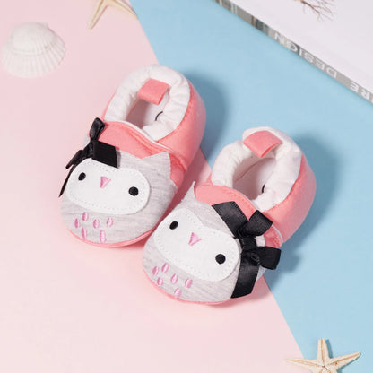 Baby Unisex Cotton Shoes Cute Animal Bee Anti-Slip Soft Bottom Baby Boy Girl Shoes First Walkers Newborn Toddler Crib Shoes 2023