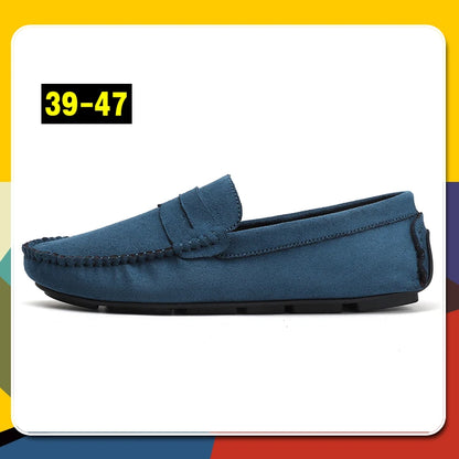 Hot Selling Men's Sneaker 47 Slip On Flat Shoes Fashionable and Casual Men's Shoes Outdoor Soft and Comfortable Driving Footwear