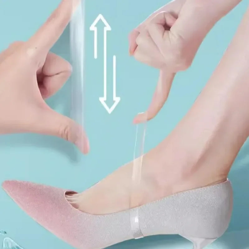 High Heels Fixed Strap Transparent Elastic Sturdy Shoelace Women Shoes Anti Fall Flexible Strap Loose High Heel Stretchable Band