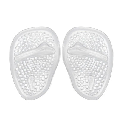 Silicone Gel Insoles for Women Shoes High Heels Sandals Non-slip Foot Pain Relief Half Sole Pads Insert Forefoot Cushion Insole