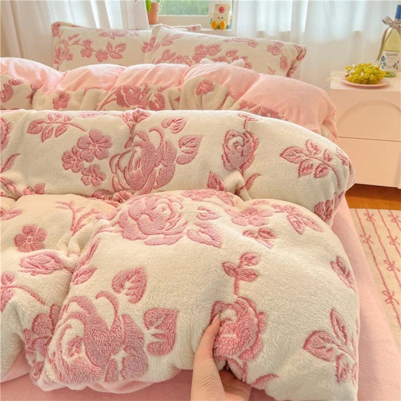 Ultra-Soft Flannel Duvet Cover 1Pc- Single Piece, Warm for Winter Nights, Plush Bedding for Bedroom, Easy Care, No Pillowcase