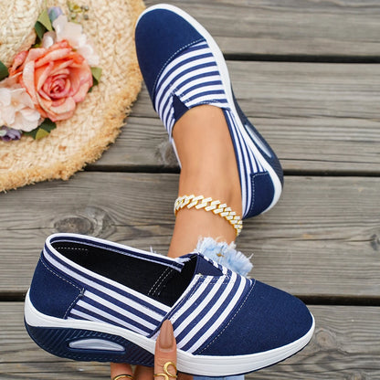 Shoes for Women Summer Casual Flats Ladies Fashion Leather Soft Sole Non-Slip Feminino Round Head Sports Shoes