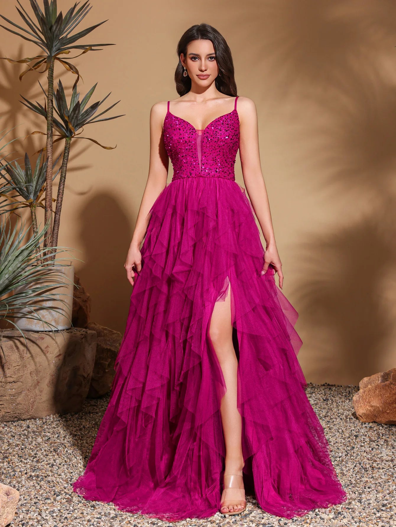 Vestido comprido de senhora Rose Red Vestidos de noite familiares vestidos de festa trajes de festival roupa de formatura roupa de encontro de férias