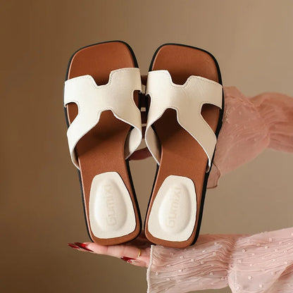 Stylish Summer Slippers Sandals Comfortable Soft Sole Trendy Design for Women Men Daily Walking
