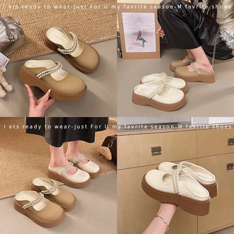 New Summer Sandals Slippers For Women, Fashion Casual All Match Soft Sole Comfortable Female Footwear Daily Outdoor Wear