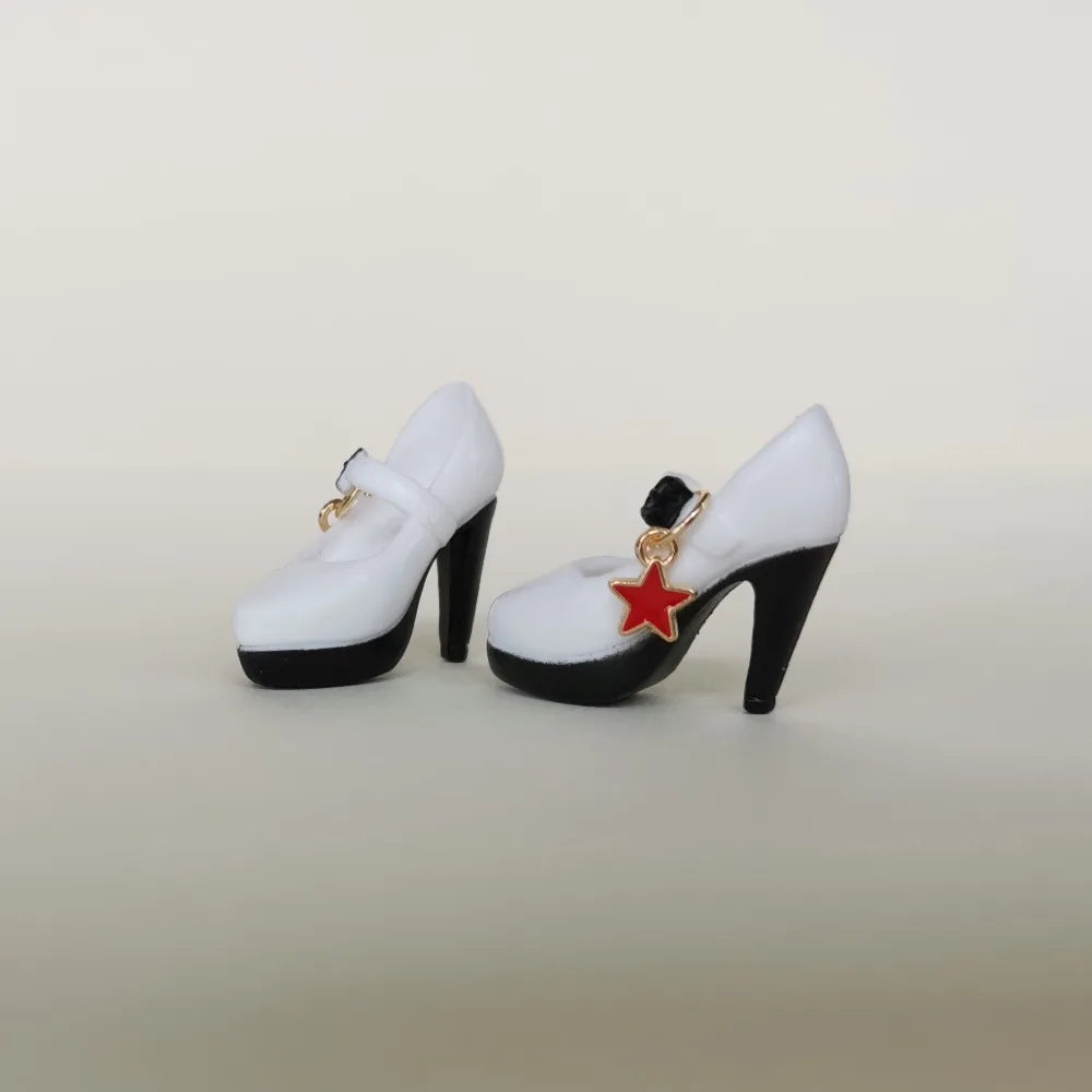 Quality DIY Shoes High Heels Cute Multicolors Casual Sandal Doll Accessories Original Doll Shoes for 1/6 BJD 30cm Dolls
