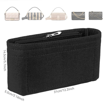 Felt Insert Bag Organizer, Makeup Organizers, Liner Perfect for Brand Women's Handbags For And Cosmetic Bags