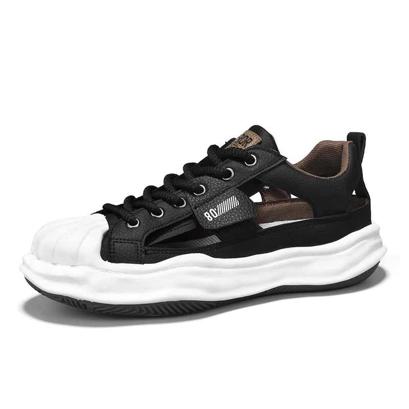 New Men'S Fashionable Outdoor Casual Shoes Comfortable And Breathable Sports Shoes Anti Slip And Wear-Resistant Walking Shoes