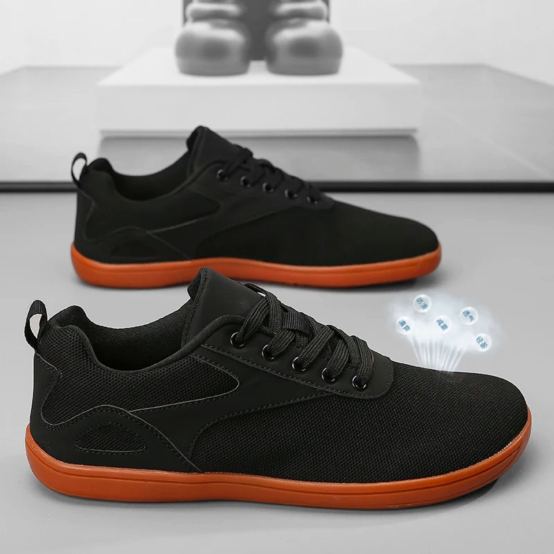 Wide-toed Shoes Men's Fashion Simple Casual Sports Shoes Barefoot Shoes Women's Jogging Shoes Walking Shoes
