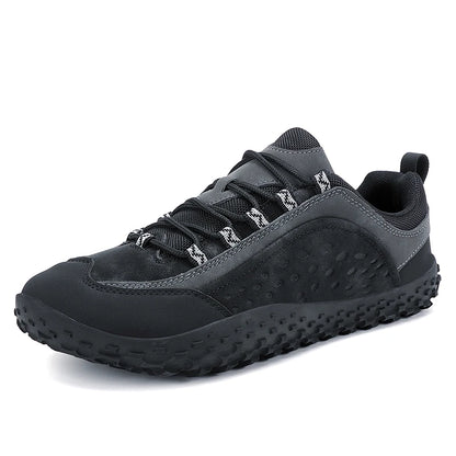 Outdoor Hiking Shoes Slip on Mountaining Shoes Men Wide-Toe-Box Barefoot Shoes for Men Walking Shoes Man Runnign Shoes Sneakers